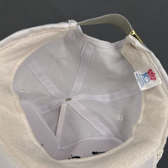 VTG Chevron KC White Embroidered Trucker Hat Grandpa Retro Garage Rope Advertise - Picture 13 of 13